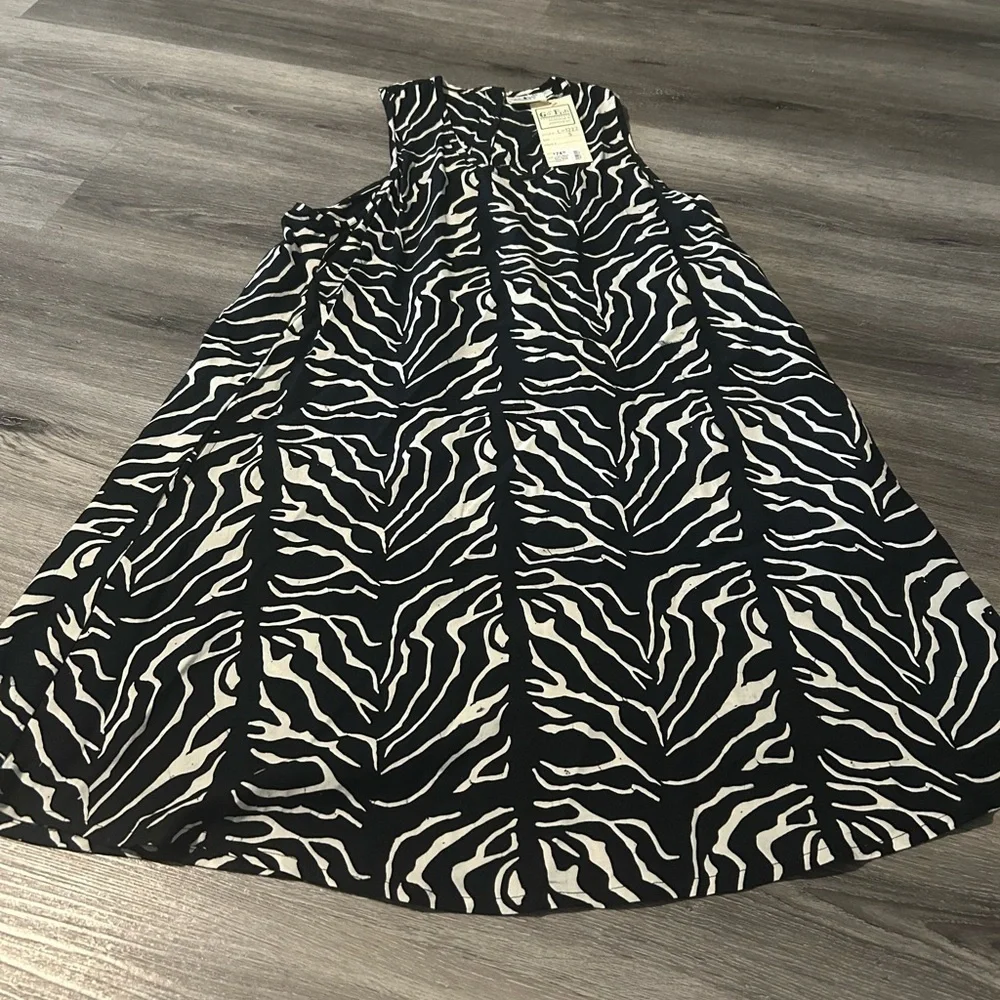 Stylish Zebra Print women Dress
